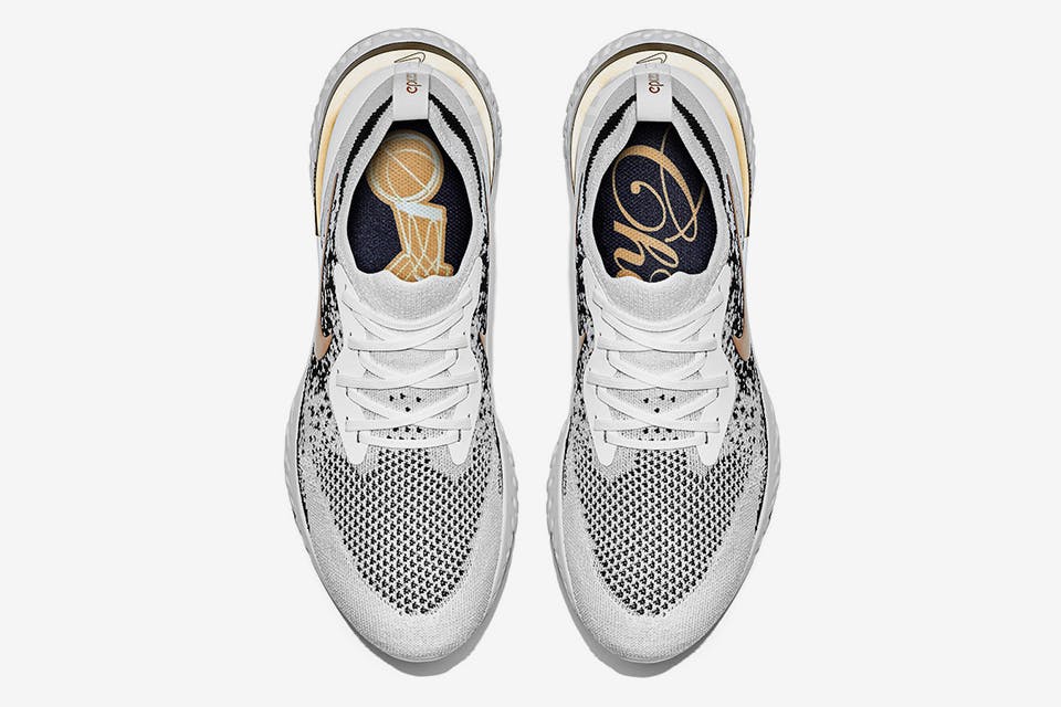 Nike epic react flyknit golden state warriors clearance